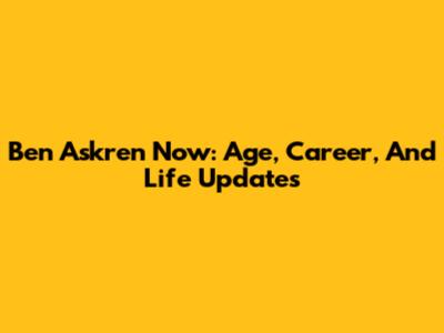 Ben Askren Now: Age, Career, And Life Updates