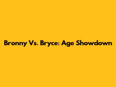 Bronny Vs. Bryce: Age Showdown