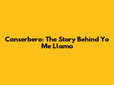 Canserbero: The Story Behind "Yo Me Llamo"