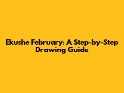 Ekushe February: A Step-by-Step Drawing Guide