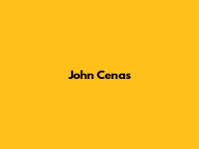 John Cena's 