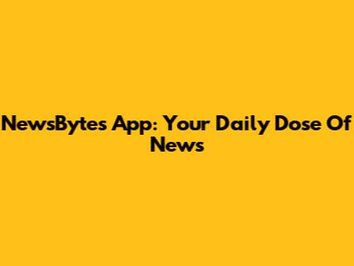 NewsBytes App: Your Daily Dose Of News