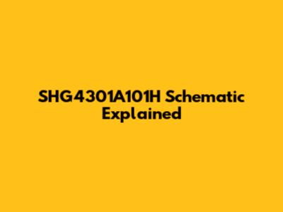 SHG4301A101H Schematic Explained