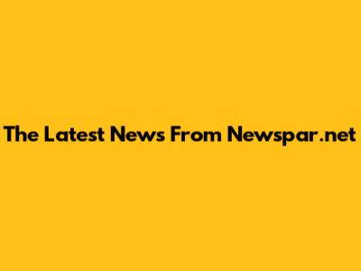 The Latest News From Newspar.net