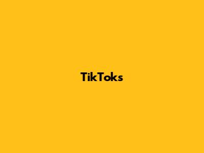 TikTok's 