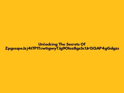 Unlocking The Secrets Of ZpgssspeJzj4tTP1TcwtigwyTJg9OIoz8gsSc1JrQQAP4gGdgzs